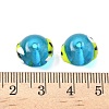 Ocean Theme Handmade Glass Enamel Beads LAMP-D304-02G-4