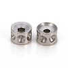 Tarnish Resistant 304 Stainless Steel Beads Rhinestone Settings STAS-I150-02A-P-2