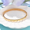 304 Stainless Steel Rhinestone Bangles for Women BJEW-Z092-05G-3