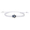 Evil Eye Bracelet Bracelet Blue Eye Palm Weaving Rope Bracelet Adjustable Friendship Red Rope SX3134-1-1