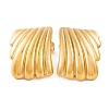 Ion Plating(IP) 304 Stainless Steel Stud Earrings for Women EJEW-L272-032G-01-1