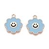 Alloy Enamel Pendants ENAM-T020-55A-1