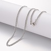 Non-Tarnish 304 Stainless Steel Necklace LS-MAK-K004-12P-1