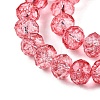Transparent Glass Beads Strands GLAA-T023-8mm-A13-3