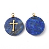 Natural Lapis Lazuli Pendants X-STAS-C064-VC862-3