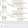 200Pcs 304 Stainless Steel Earring Hooks STAS-SP0001-44-1