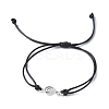 Korean Waxed Polyester Cord Adjustable Bracelets BJEW-JB11590-01-2