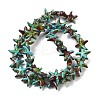 Synthetic Turquoise Dyed Beads Strands G-P507-04M-4