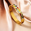 304 Stainless Steel Enamel Bangles FS-WG30162-18-1