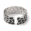 304 Stainless Steel Enamel Open Cuff Rings for Women RJEW-F166-20P-01-3