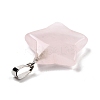 Natural Rose Quartz Pendants X-G-I319-01P-07-3