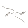 SHEGRACE Brass French Hooks with Coil and Ball XGR0001P-01P-2