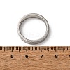 201 Stainless Steel Wide Band Finger Rings RJEW-K252-02B-P-5