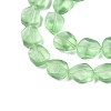 Frosted Glass Beads Strands GLAA-T023-30H-3