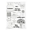 Silicone Clear Stamps DIY-A013-06-1