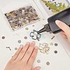 Zinc Alloy  Open Back Bezel Cabochons PALLOY-OC0002-57-5