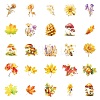 50Pcs Cartoon Leaf Paper Sticker STIC-C012-12-5