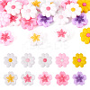 20Pcs 10 Styles Silicone Beads SIL-TA0002-90-1