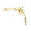 Brass Connector Charms KK-V016-05G-2
