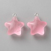 Luminous Tansparent Acrylic Pendants LS-LACR-WH0071-01-1