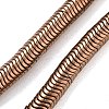 Electroplated Synthetic Non-magnetic Hematite Beads Strands G-B132-A01-01A-1