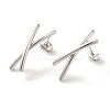 Non-Tarnish 304 Stainless Steel Stud Earrings EJEW-C085-10P-1