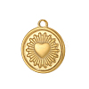304 Stainless Steel Pendants STAS-OY005-60G-1