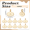 10Pcs Alloy Pendants FIND-LP0003-36X-2