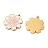 304 Stainless Steel Enamel Pendants STAS-S156-01G-06-2