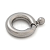 304 Stainless Steel Spring Gate Rings LS-STAS-M084-11C-2
