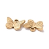 Ion Plating(IP) 304 Stainless Steel Charms X-STAS-C059-04G-3