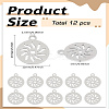 12Pcs 304 Stainless Steel Charms STAS-LP0003-04-2