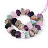 Natural Sodalite & Rhodonite & Prehnite & Amethyst & Rose Quartz & Flower Amazonite & Sunstone Beads Strands G-N358-01A-01-3
