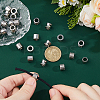 DICOSMETI 36Pcs 6 Styles 304 Stainless Steel European Beads STAS-DC0017-26-3