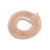 Transparent Glass Beads Strands EGLA-A044-T2mm-MD20-3