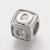 Tarnish Resistant 304 Stainless Steel European Beads LS-STAS-E115-P-Q-1