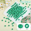 500Pcs Opaque Plastic Beads KY-SZ0001-44D-2