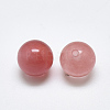 Cherry Quartz Glass Beads G-T122-25A-01-2