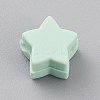 Star Silicone Focal Beads SIL-TAC0008-08M-1