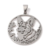 Non-Tarnish 201 Stainless Steel Pendants STAS-A094-04A-P-1