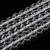 Transparent Glass Beads Strands GLAA-T032-T10mm-13-1