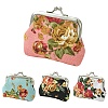 Flower Printed Cloth Wallets AJEW-YWC0001-11A-2