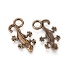 Tibetan Style Alloy Pendants LS-TIBEP-21055-AB-FF-2