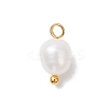 Natural Cultured Freshwater Pearl Rice Charms PALLOY-JF04187-02-2