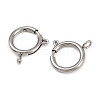 304 Stainless Steel Spring Ring Clasps LS-STAS-B095-05H-P-2