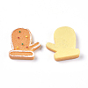 Christmas Theme Resin Cabochons RESI-CJC0001-37G-2