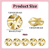 15Pcs Brass Spacer Beads KK-LP0001-04-2