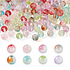 Cheriswelry 120Pcs 8 Colors Transparent Glass Beads GLAA-CW0001-05-13