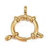 304 Stainless Steel Spring Ring Clasps STAS-L310-04G-1