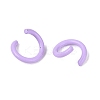 Spray Painted Iron Open Jump Rings IFIN-T017-04B-15-3
